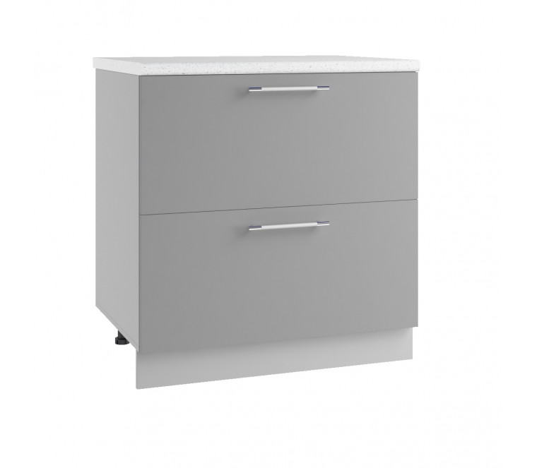 Скала шкаф комод нижний с 2 ящиками КС2Я 800