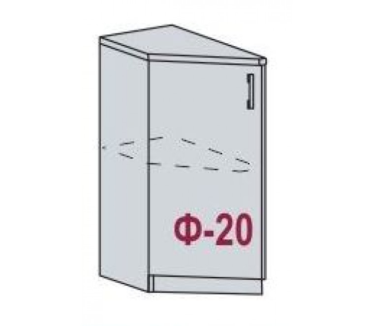 Перфетта Royal шкаф нижний ШНТ 300 L/R