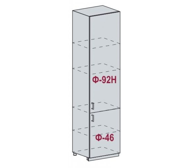 Перфетта шкаф высокий ШП 600НМ
