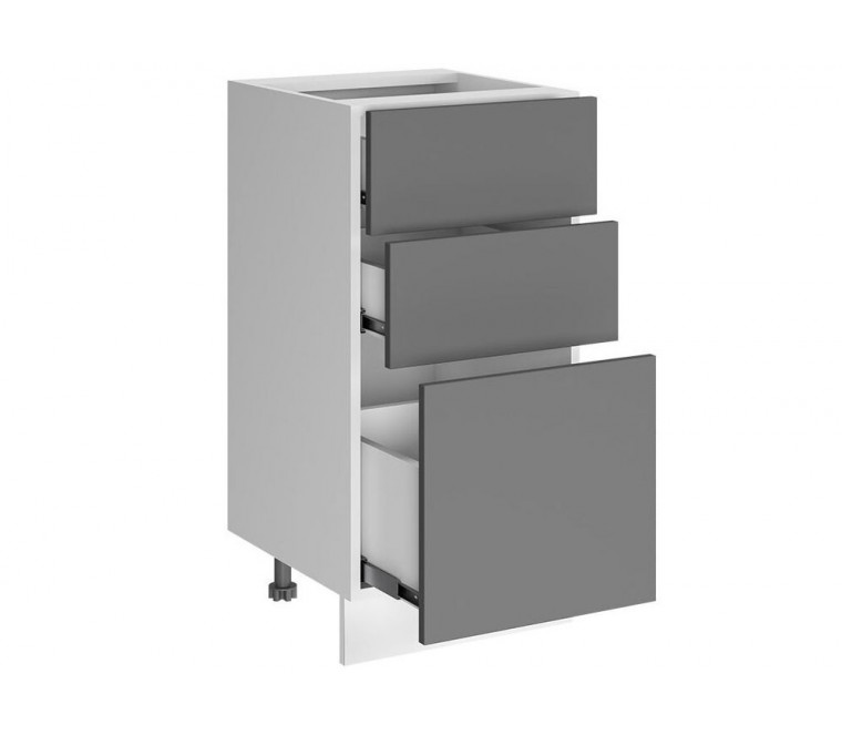 Квадро-2 Шкаф нижний 3 ящика Н-400Я BOX
